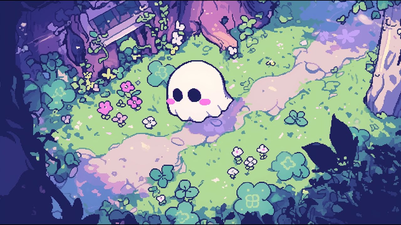 Little Forest Ghost 🌱✨ Cozy Nature Lofi ~ Chillhop Beats for Study, Reading & Peaceful Days 🍃
