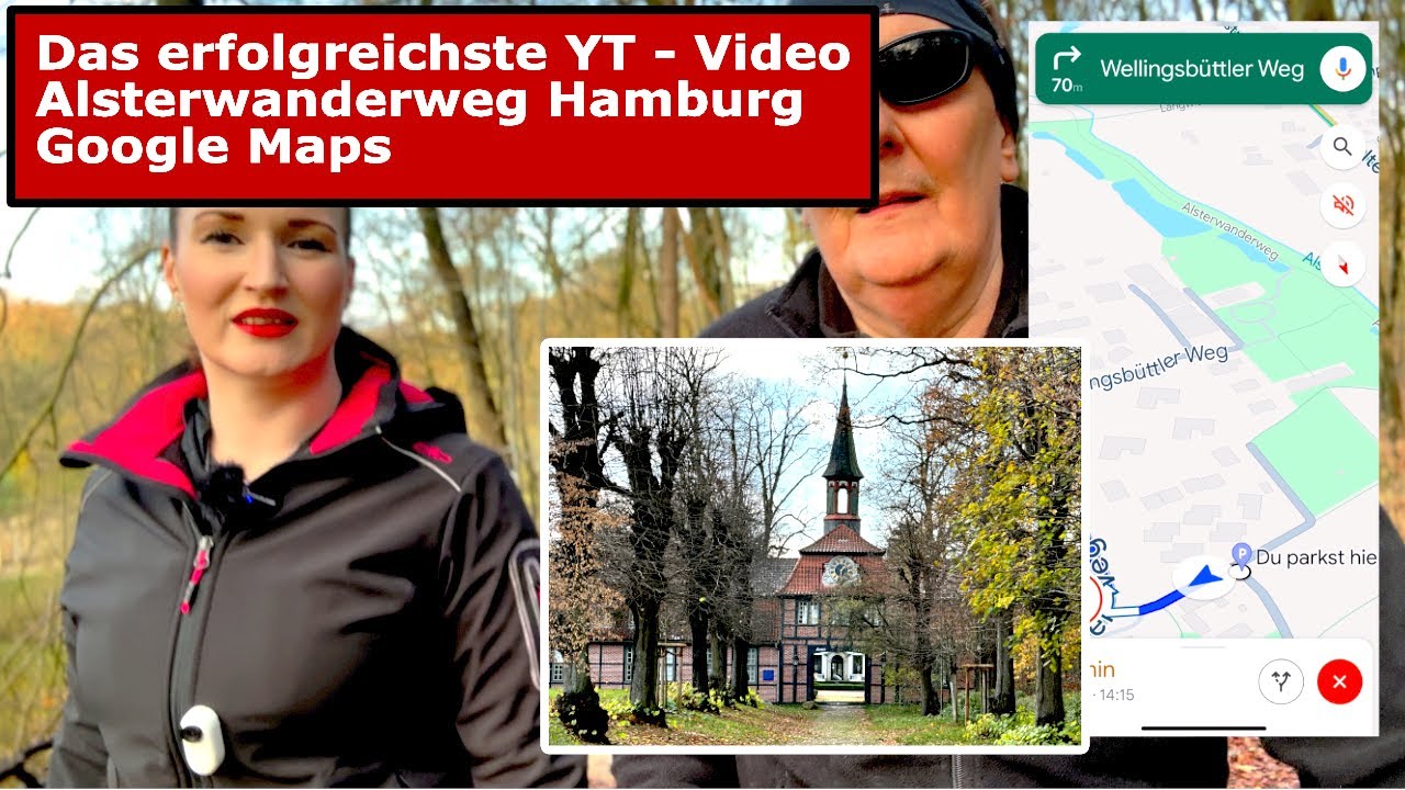 Alsterwanderweg Hamburg | Das erfolgreichste YouTube - Video | Google Maps