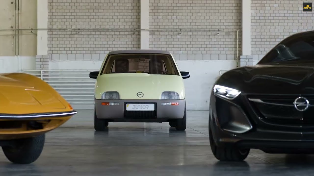 Opel Junior: 1983 Modular Concept Car That Predicted Modern City Cars