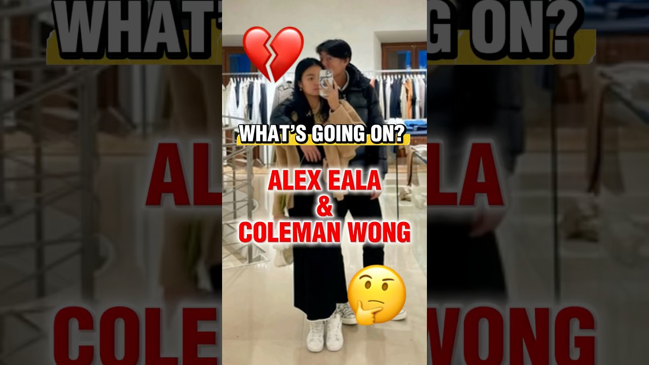 WHAT&rsquo;S GOING ON? ALEX EALA AND COLEMAN WONG 💔🤔🎾 #alexeala #colemanwong