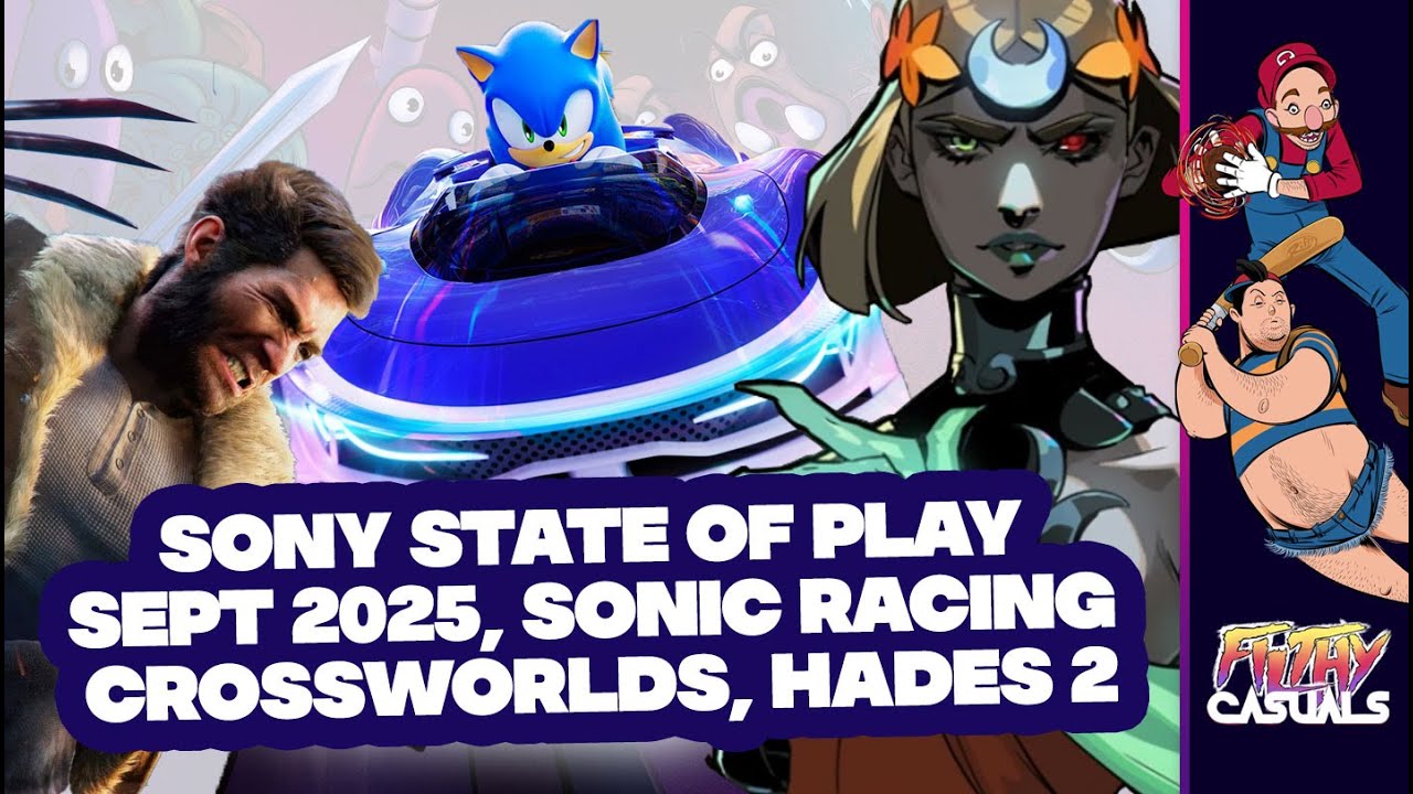 Sony State of Play Sept 2025, Sonic Racing Crossworlds, Hades 2