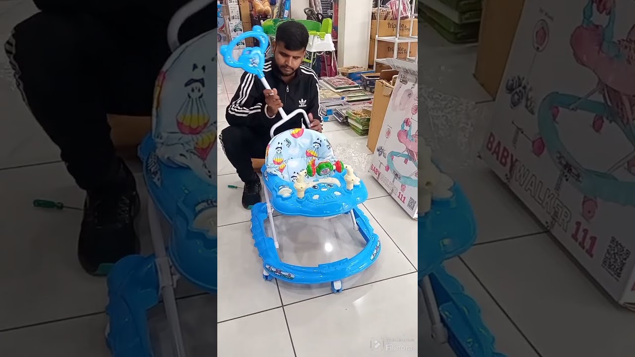 Panda parential control walker unboxing & assembly