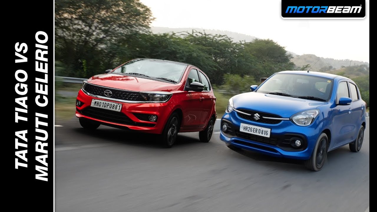 Maruti Celerio vs Tata Tiago Comparison Review - Kaunsi Kharide? | MotorBeam हिंदी