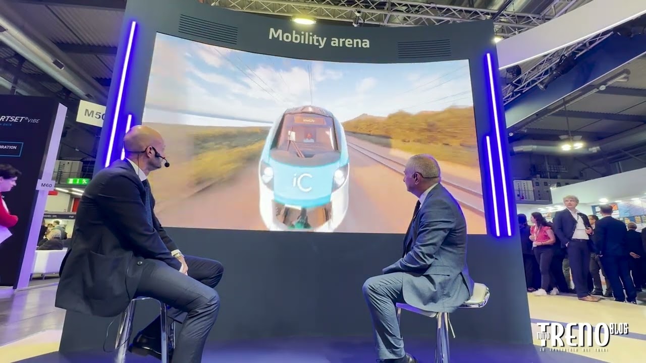 Презентация нового Coradia Stream Intercity 200 для Trenitalia