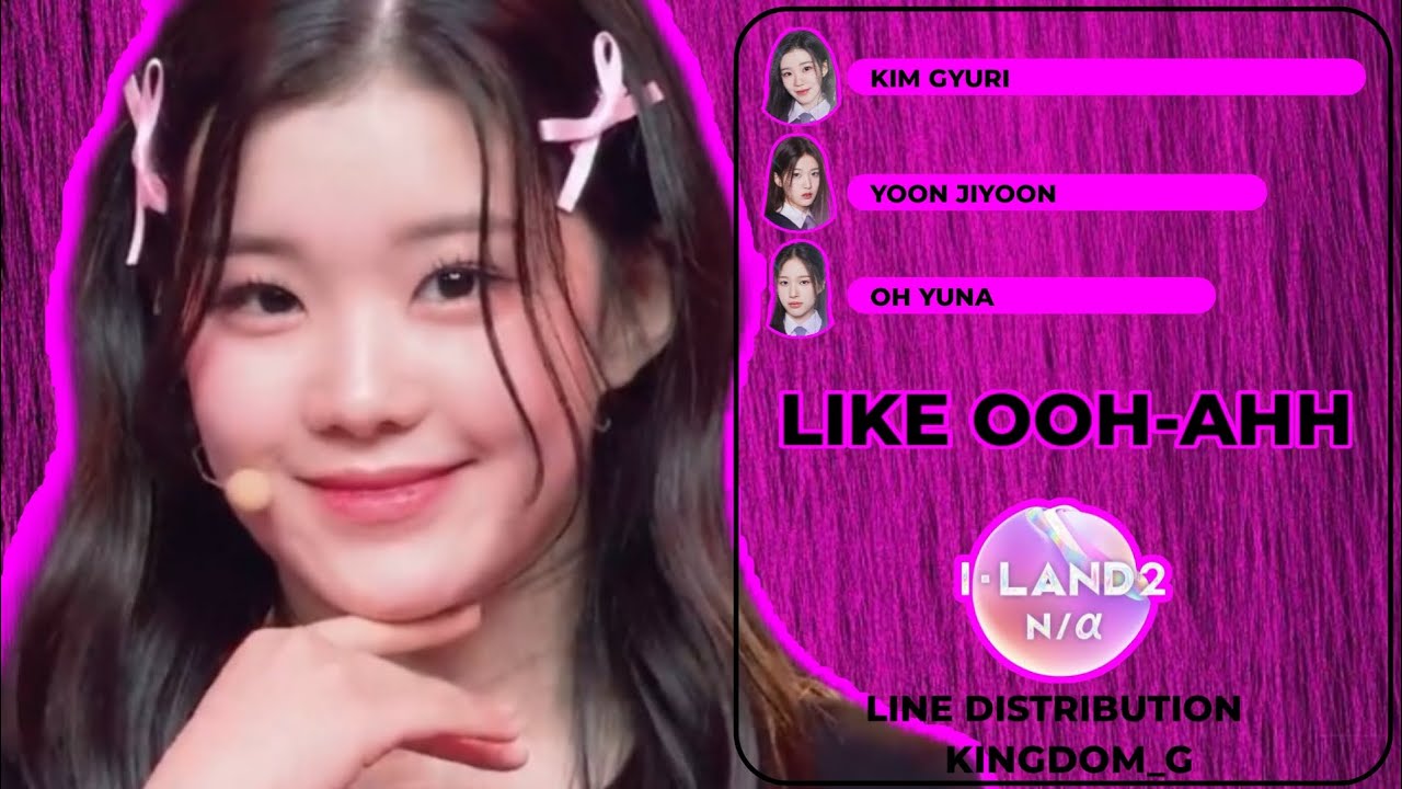 [I-LAND 2 N/a] - | GROUNDER | - Like OOH-AHH「By TWICE」《 Line Distribution 》