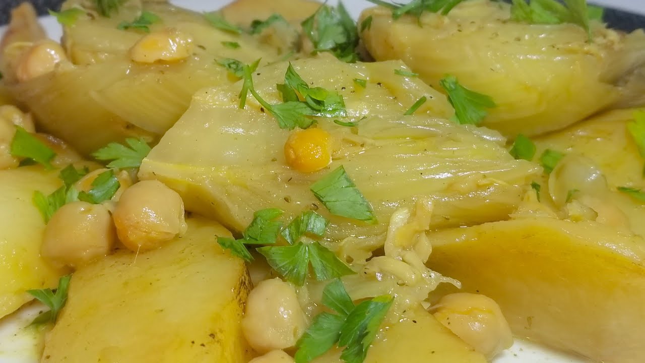 طاجين البسباس بدون لحم لي يذوقو يقولي طايب باللحم بنين 😋😋 و الله لن تستغني عن هذه الوصفة بعد اليوم