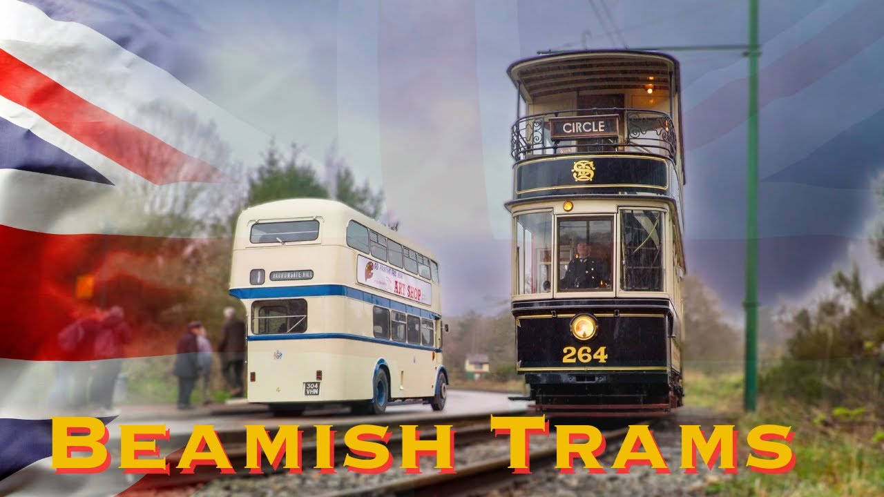 Vintage TRAMS Take Center Stage at Beamish Open Air Museum!