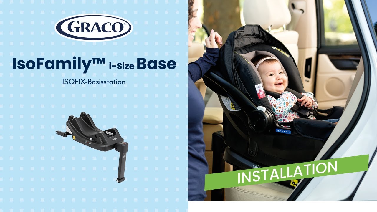 Anleitung | So installiert ihr die Graco IsoFamily&trade; i-Size Base
