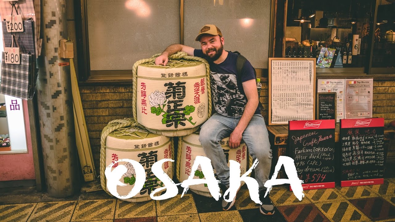 A must visit in Osaka - Dotombori | The Glico Running Man