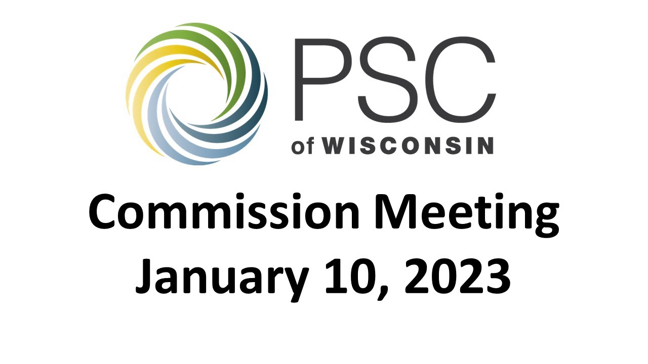 PSC Commission Meeting 1/10/2023