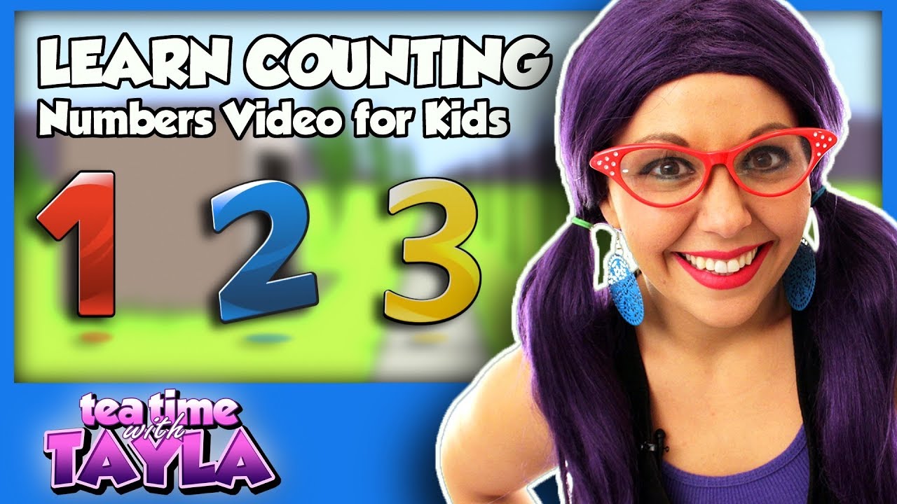 Tea Time with Tayla: Learn Counting - Numbers Video for Kids