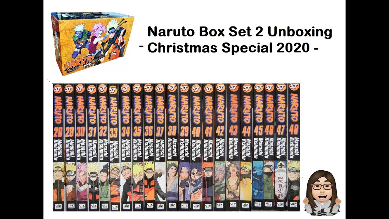 Naruto Box Set 2 Manga Unboxing | Volume 28-48 | Christmas Special 2020
