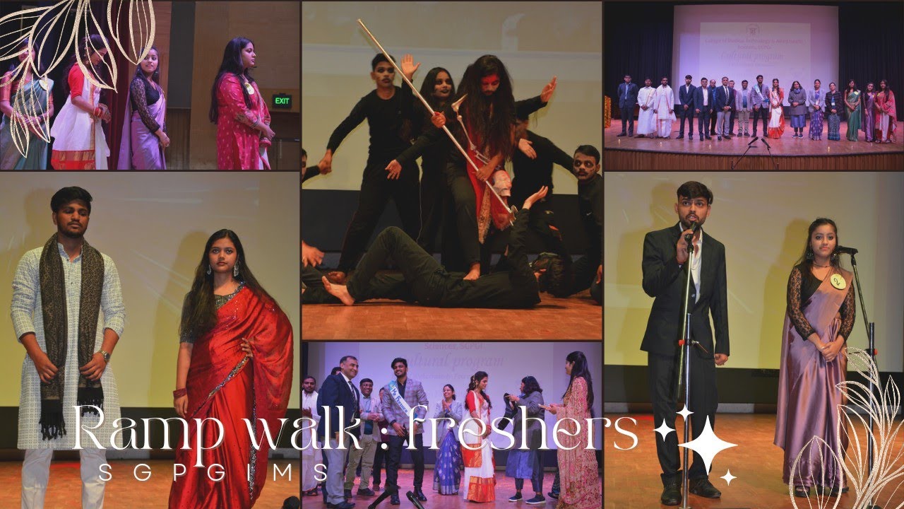 freshers party ll talent round ll miss freshers talent ll SGPGIMS LUCKNOW