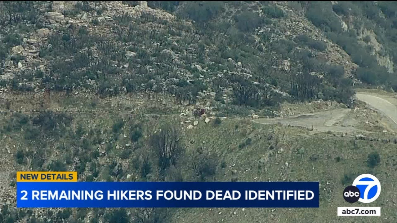 2 remaining hikers found dead on Mount Baldy identified as Los Angeles residents