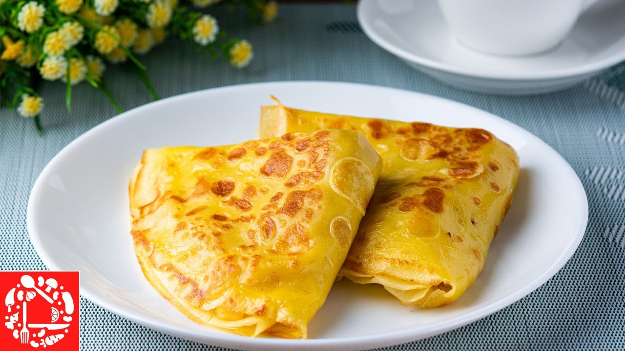 Вкуснее не бывает! Блинчики с яблоками