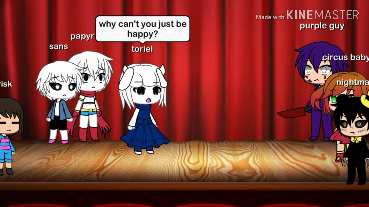 Undertale vs fnaf gacha life