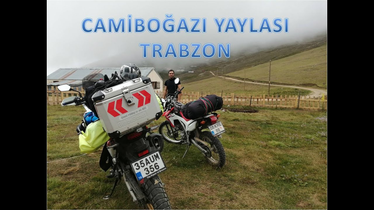 CAMİBOĞAZI YAYLASI, GÜMÜŞHANE - TRABZON. KARADENİZ GEZİSİ...Honda Africa Twin 1000