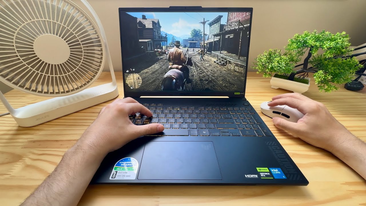 Notebook Gamer ASUS Tuf F16 RTX 4050 - Esse Roda Tudo