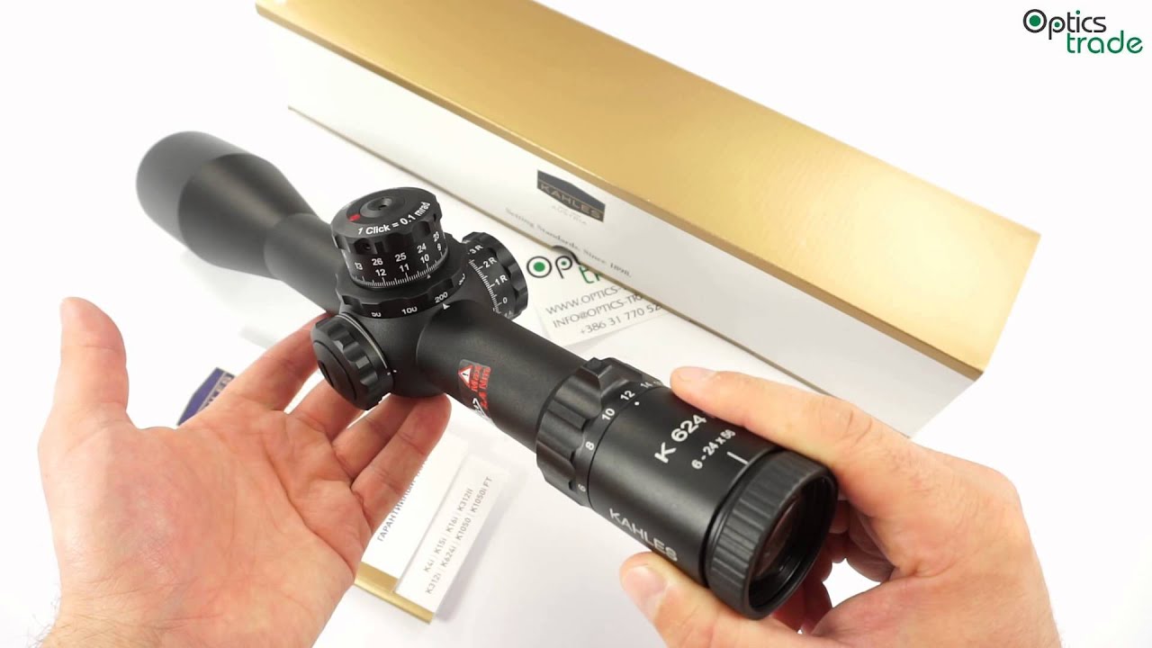 Kahles K624i 6-24x56 gen  II rifle scope review