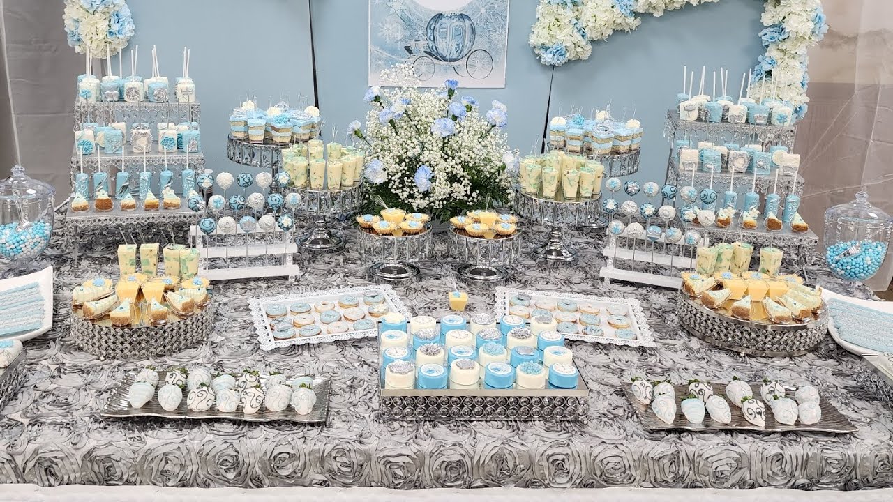 Postres Tema CENICIENTA con AzulCakes