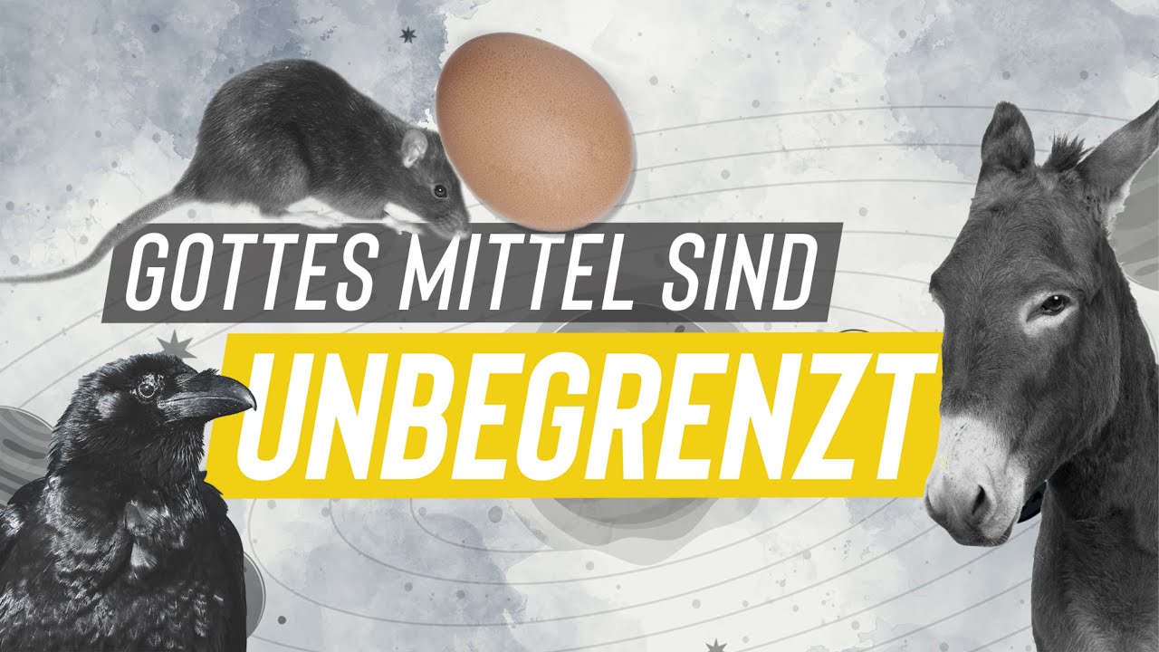 Gottes Mittel sind unbegrenzt!