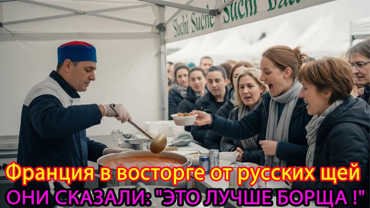 Русские щи шокировали Францию: многие гости воскликнули: «Это вкуснее борща!»