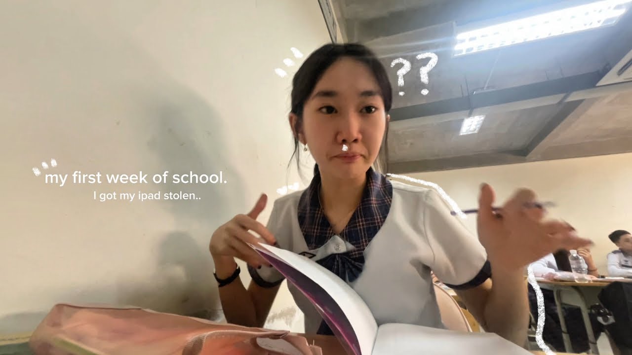 my #1 week of school I kachana