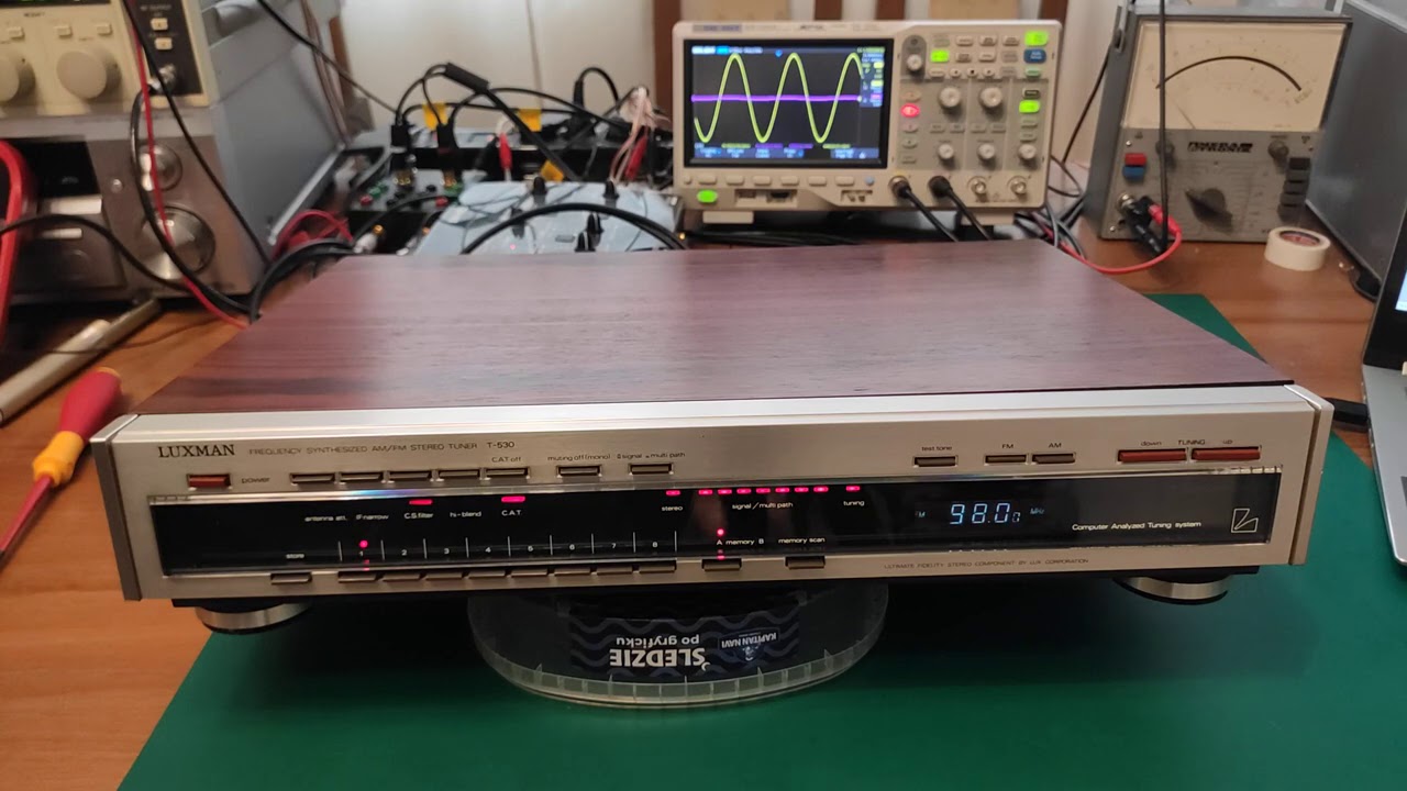 ( 387#) Luxman T-530 przyjęcie do przeglądu ( cz.1)