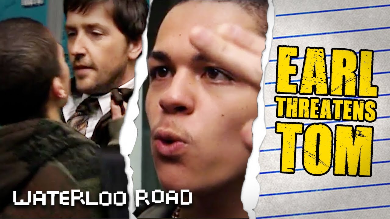 Эрл угрожает Тому Кларксону между занятиями | Waterloo Road