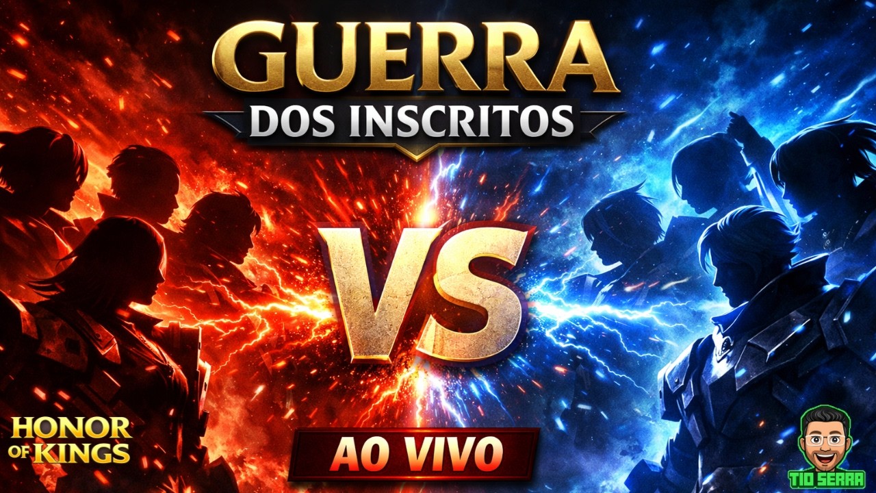 🔴 ⚔️ GUERRA DE TIMES AO VIVO! Inscritos vs Inscritos (Só os BRABOS)  |SEJA MEMBRO|