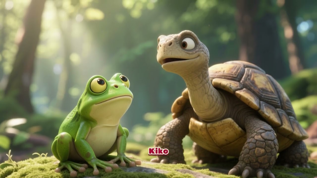 Frog who wanted to be heard.#FamilyFriendly #AnimalStory #FindYourVoice #CourageForKids#Storytelling