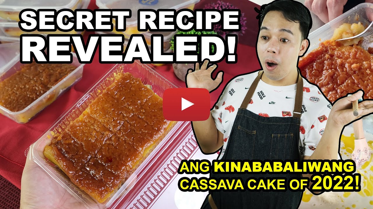 SALTED CARAMEL CASSAVA CAKE