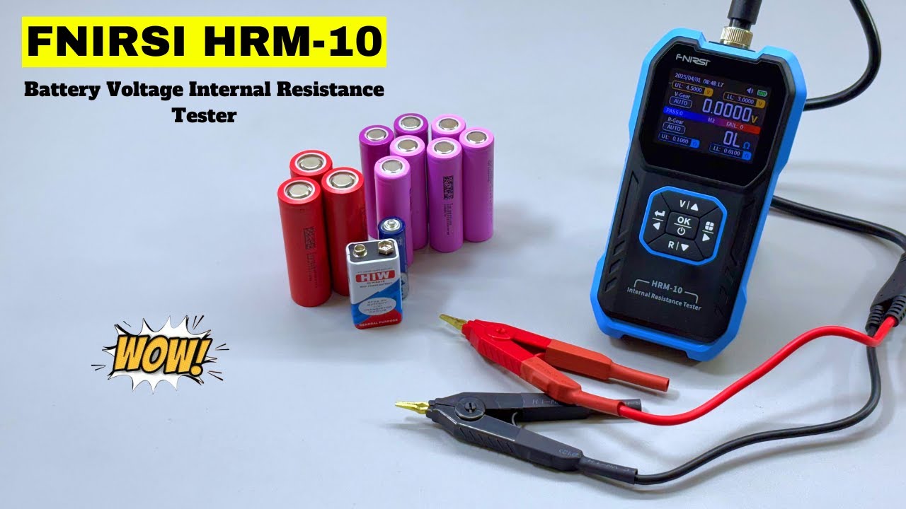 FNIRSI HRM-10 Battery Voltage Internal Resistance Tester | FNIRSI HRM-10