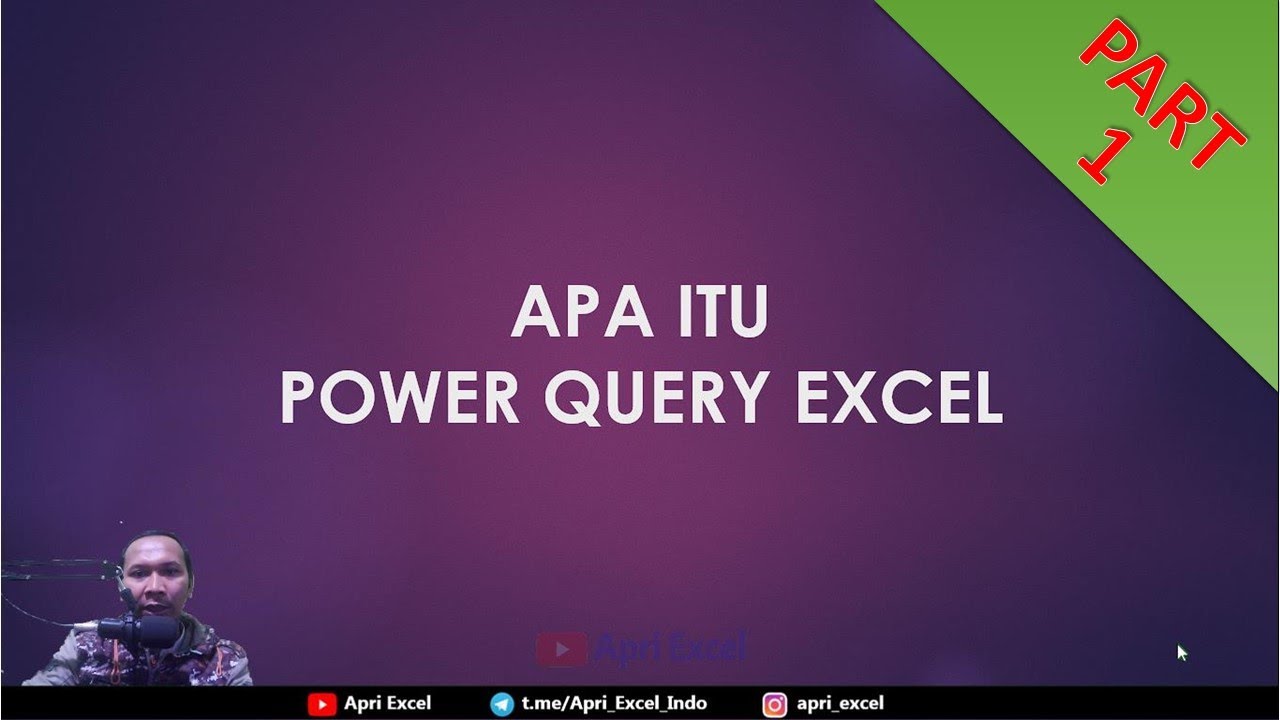 01. Power Query Excel Tutorial