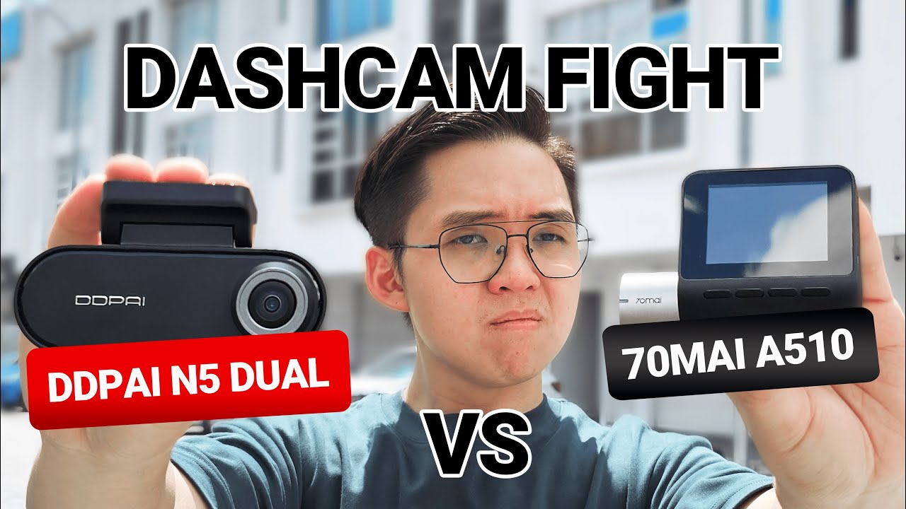 Mana Satu Patut Beli ? DDPAI N5 DUAL VS 70MAI A510 !  |  Dashcam Comparison & Test