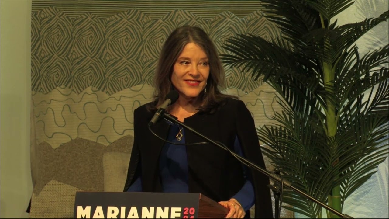 Marianne Williamson in Encinitas