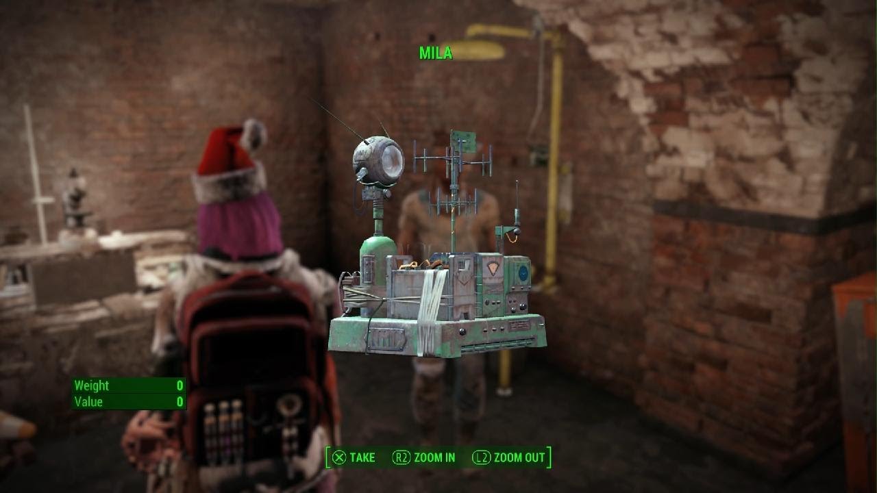 Fallout 4 pt26 finding Captain Cosmo gear