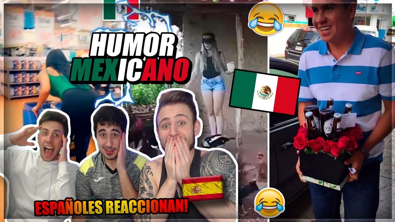 🇪🇸MIS AMIGOS ESPAÑOLES REACCIONAN a HUMOR MEXICANO por PRIMERA VEZ!!🇲🇽
