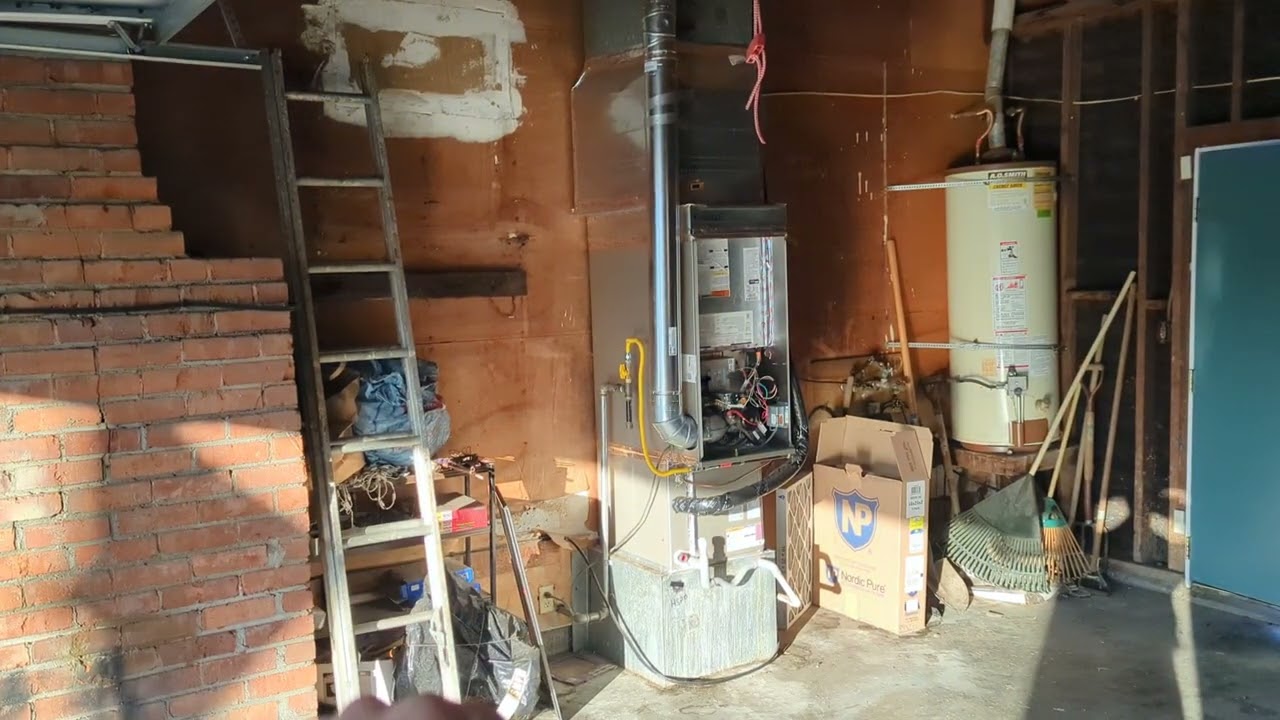 Ultra-low NOx furnace noisy as hell! See my other video on how I stopped the noise.