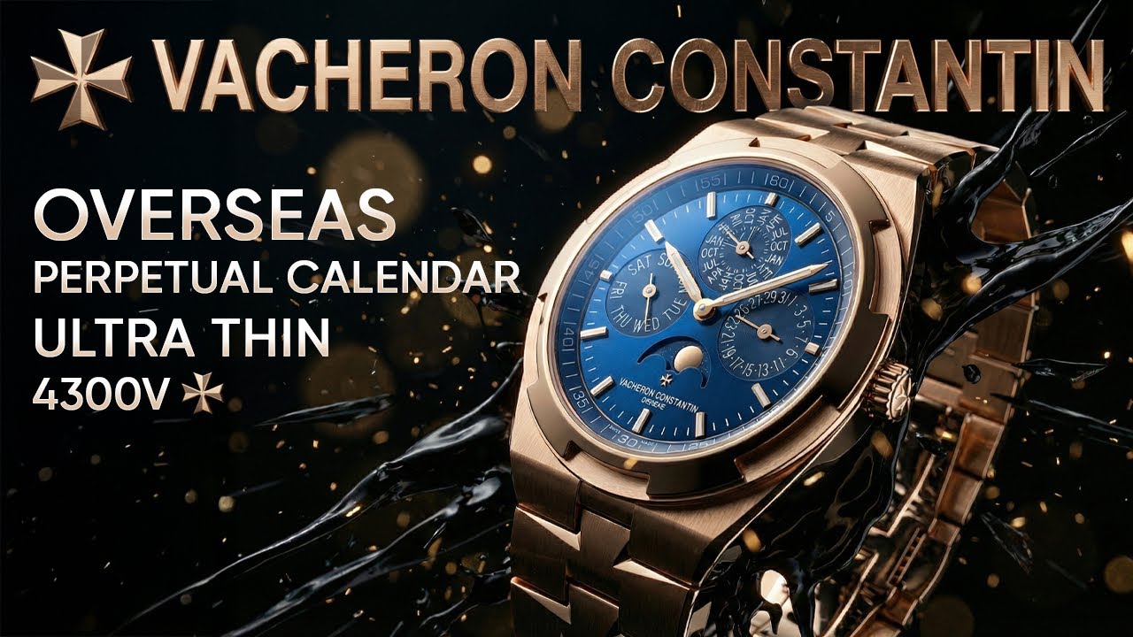 Вечный календарь Vacheron Constantin Overseas Ultra Thin 4300v