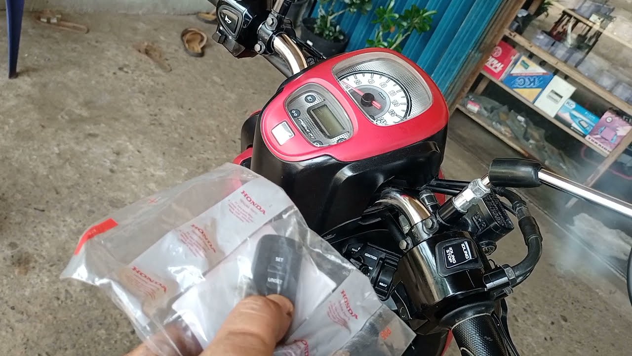 remot scoopy hilang (registerasi remote baru)