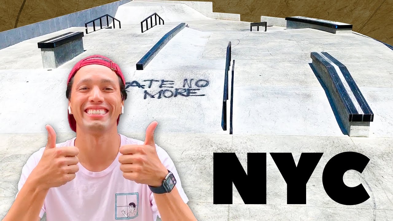 New York FINALLY Built a GREAT SKATEPARK!