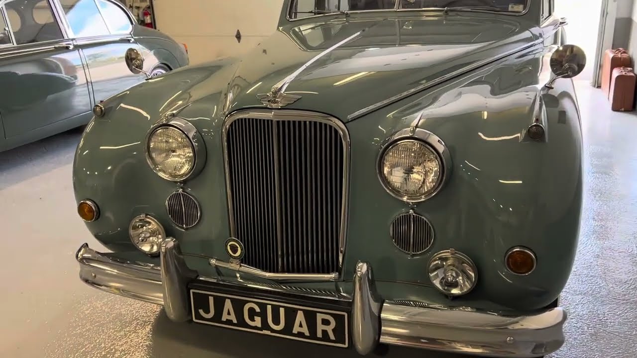 1956 Jaguar Mark VII M indoor condition walk around ￼