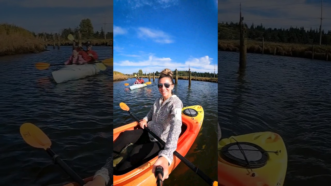 A weekend paddle on the Willapa River! 🛶💦😍 #shorts #youtubeshorts