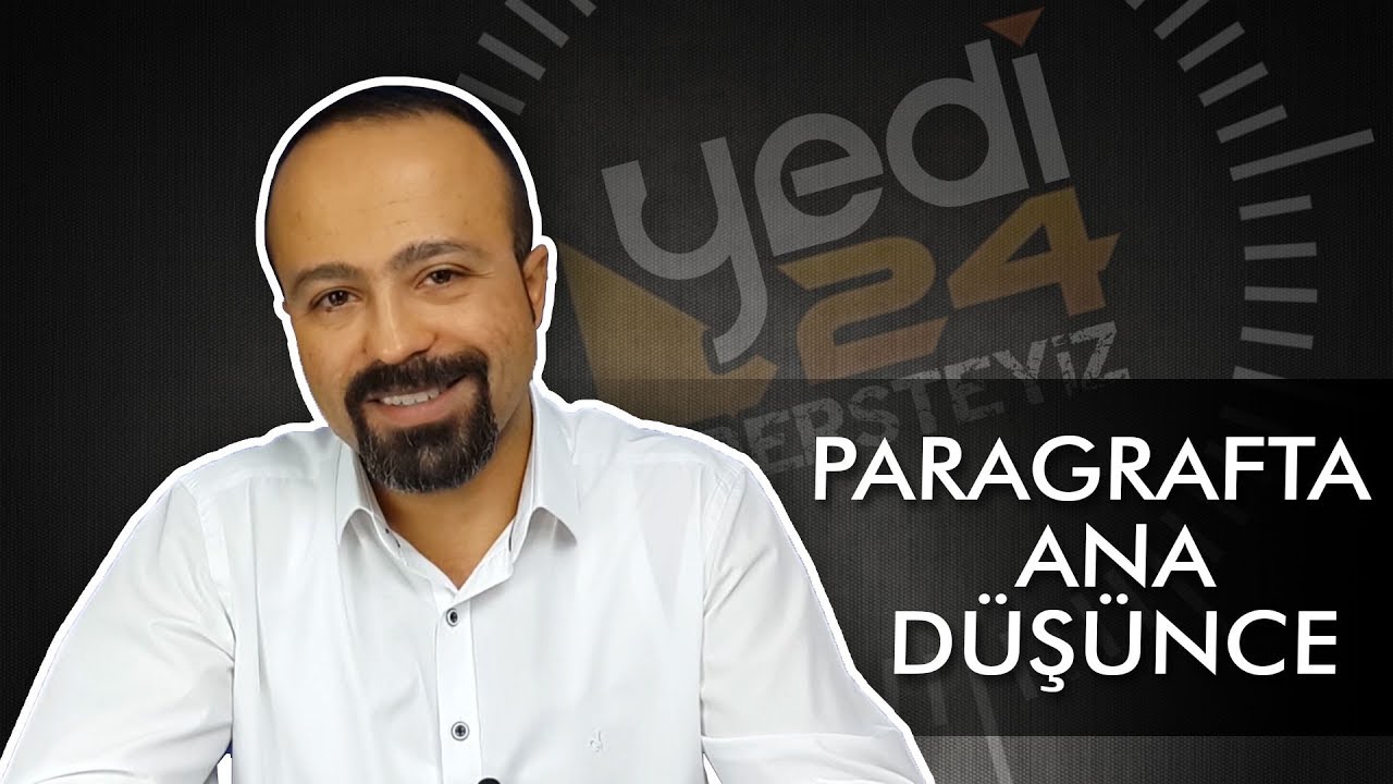 12.PARAGRAFTA ANA DÜŞÜNCE - ÖNDER HOCA