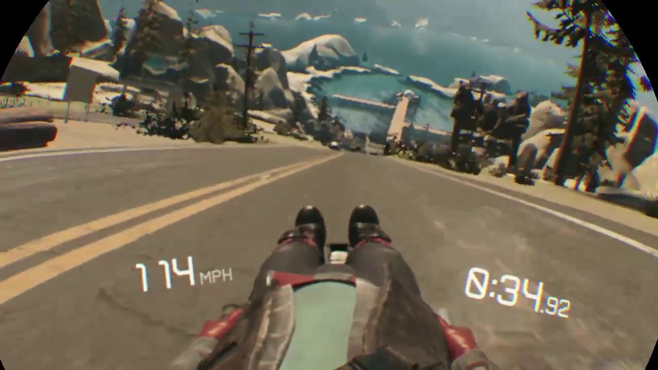 VR Luge 10 Seconds Challenge (Complete the VR Luge Tour with at least 10 seconds left on the clock)