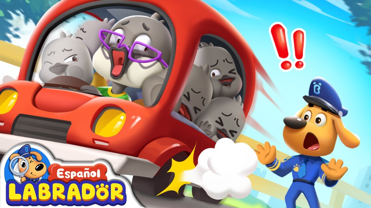 🔍Sheriff Labrador - Peligroso Auto Sobrecargado 🚗🚘 | EP 58 | Videos para Niños | BabyBus Español