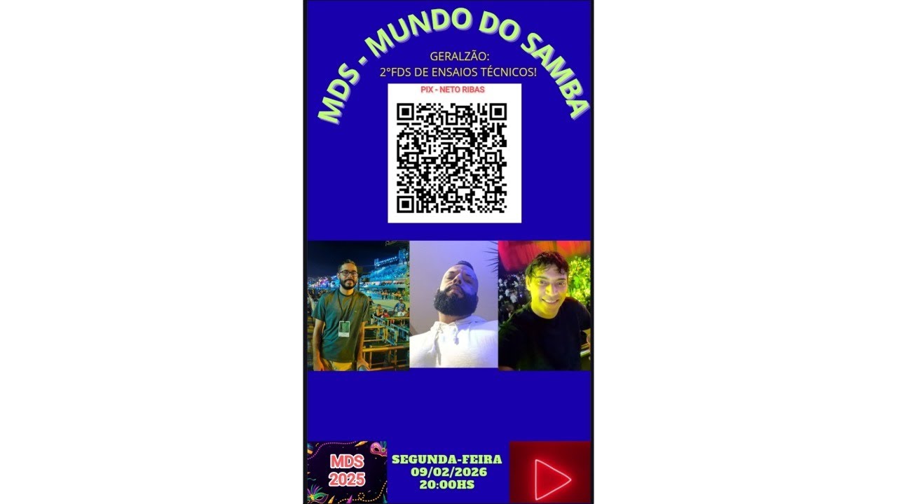 MDS CARNAVAL 2026 - GERALZÃO: 2° FINAL DE SEMANA DOS ENSAIOS TÉCNICOS - NETO RIBAS!