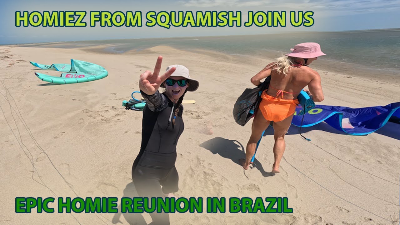 Macapá Invasion 🇧🇷 | Epic Kiteboarding Reunion w/ Squamish Homiez (Big Air, Crashes & Progression)