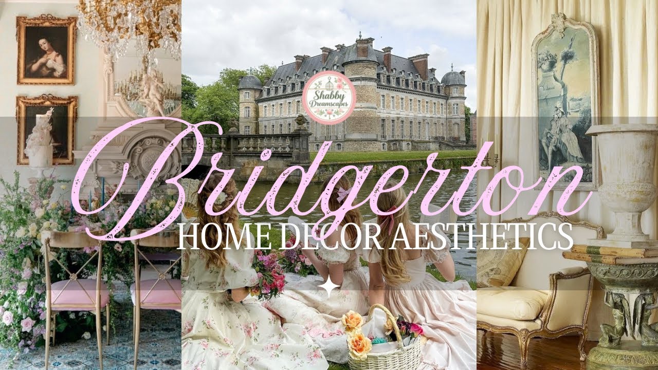 REGENCYCORE: Bridgerton Aesthetics Home Decor Ideas